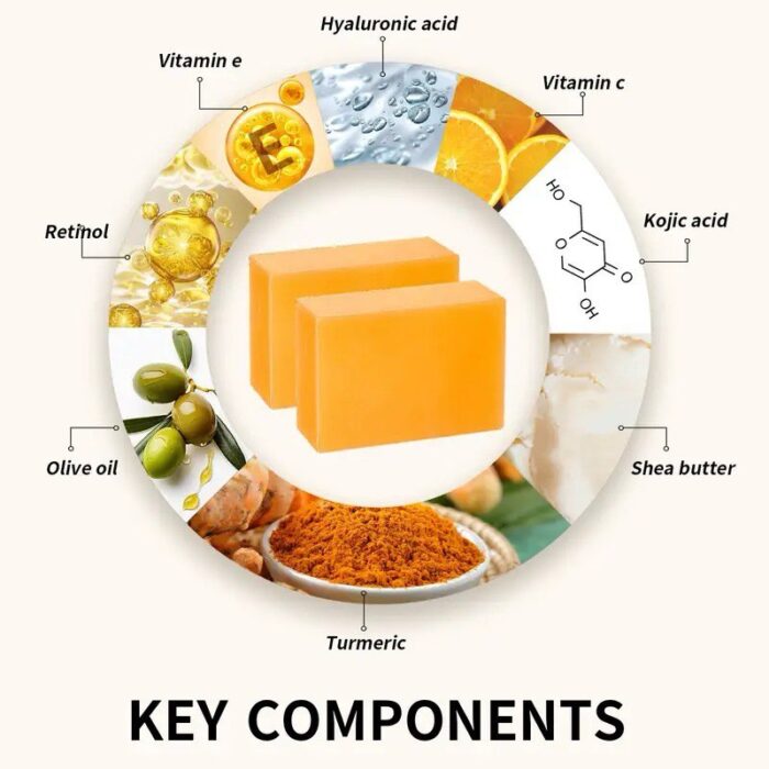 Kojic Acid Whitening Body Lotion & Kojic Acid Soap - Image 2